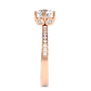 Classique 60 Pointer Round Lab Diamond Ring