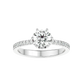Classique 60 Pointer Round Lab Diamond Ring