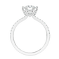 Classique 60 Pointer Round Lab Diamond Ring