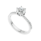 Classique 60 Pointer Round Lab Diamond Ring