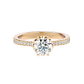 Classique 60 Pointer Round Lab Diamond Ring