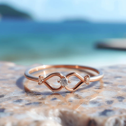 Nurturing Lab Diamond Ring