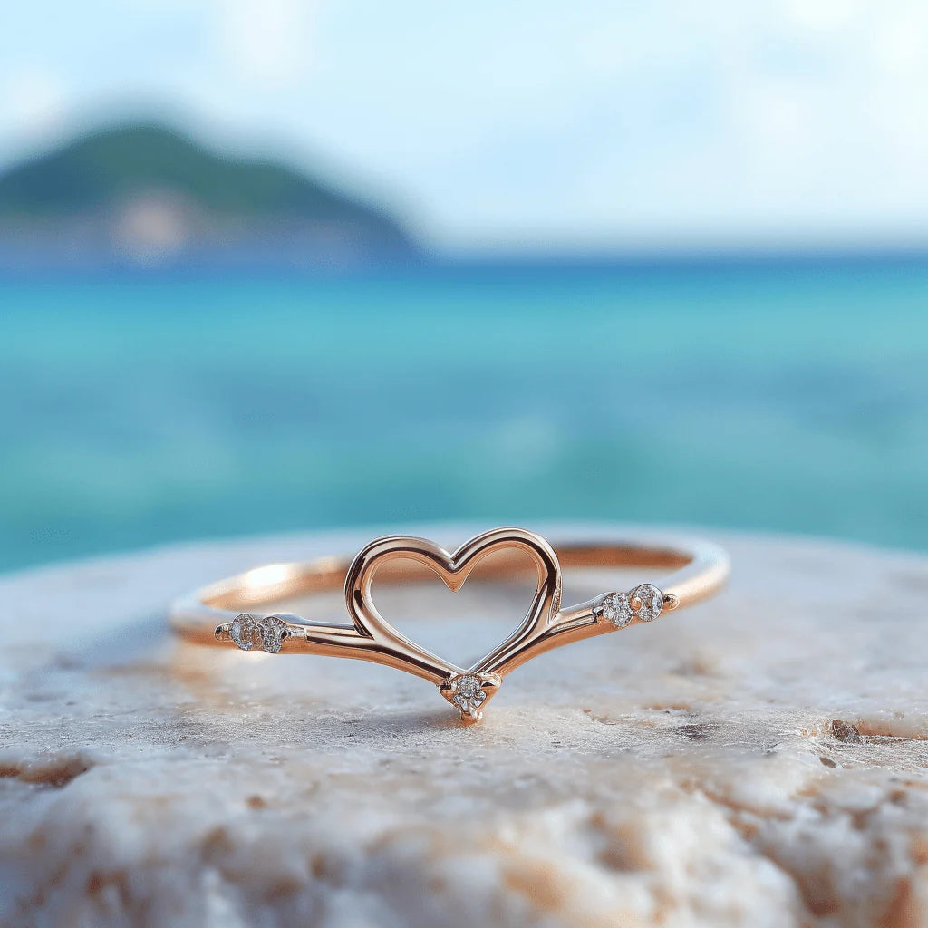 Quaint Lab Diamond Ring