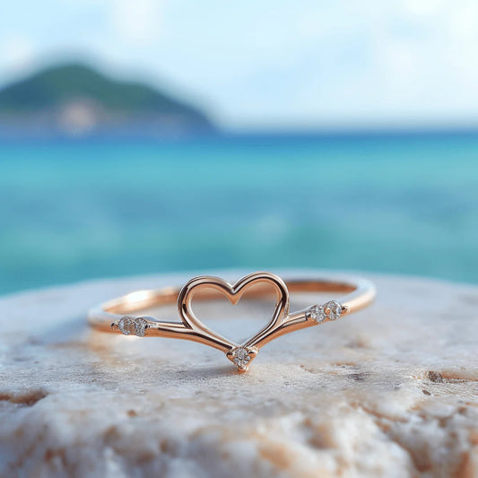 Quaint Lab Diamond Ring