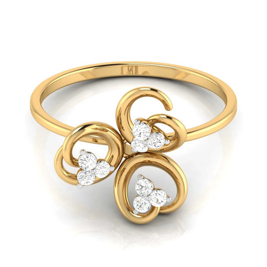 Clover Lab Diamond Ring