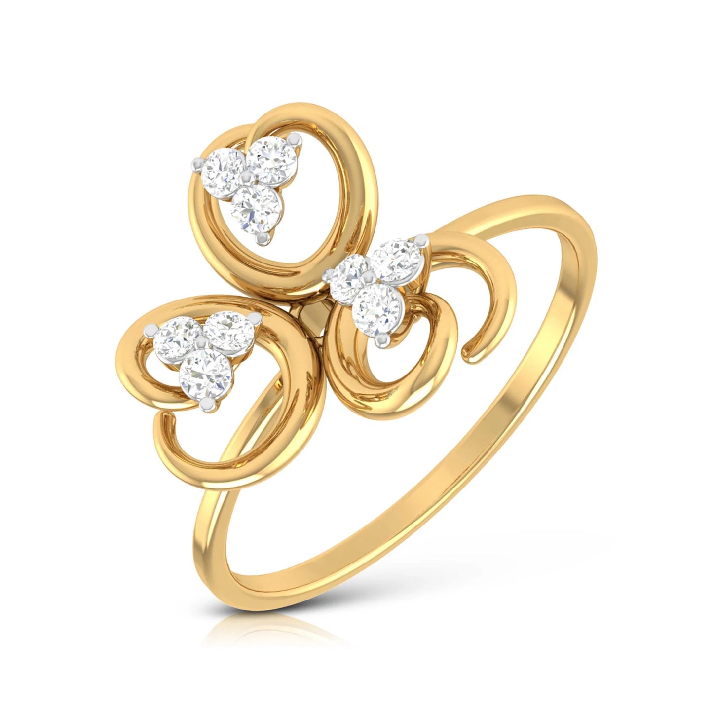 Clover Lab Diamond Ring