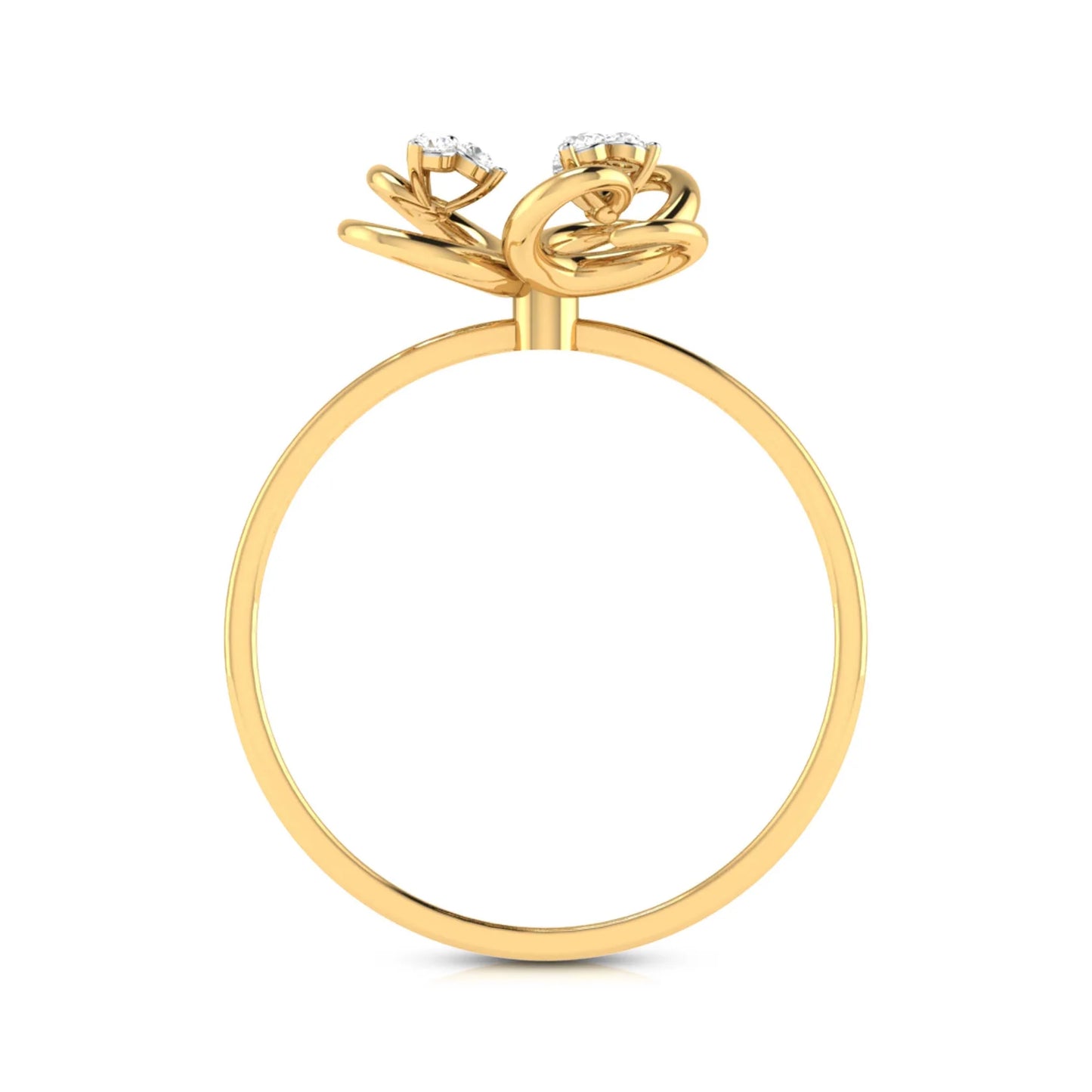 Clover Lab Diamond Ring