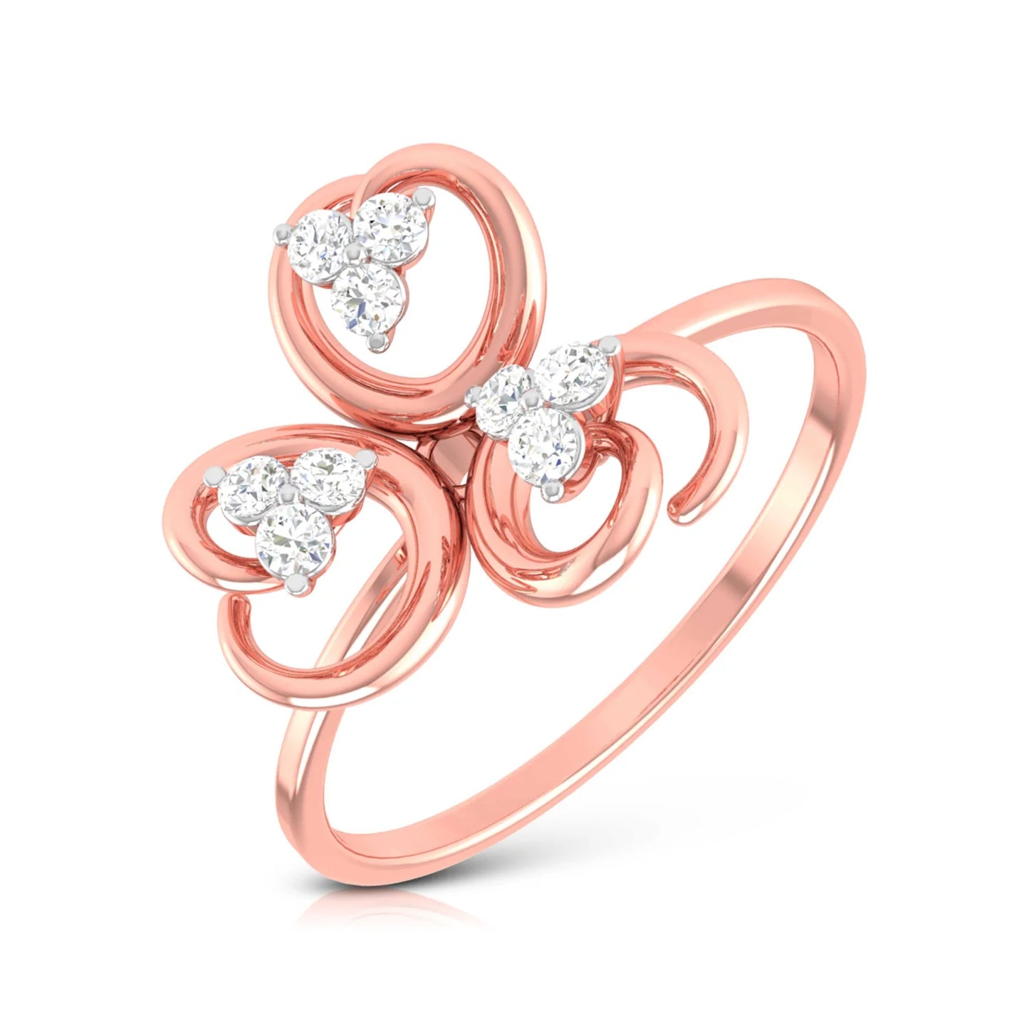 Clover Lab Diamond Ring