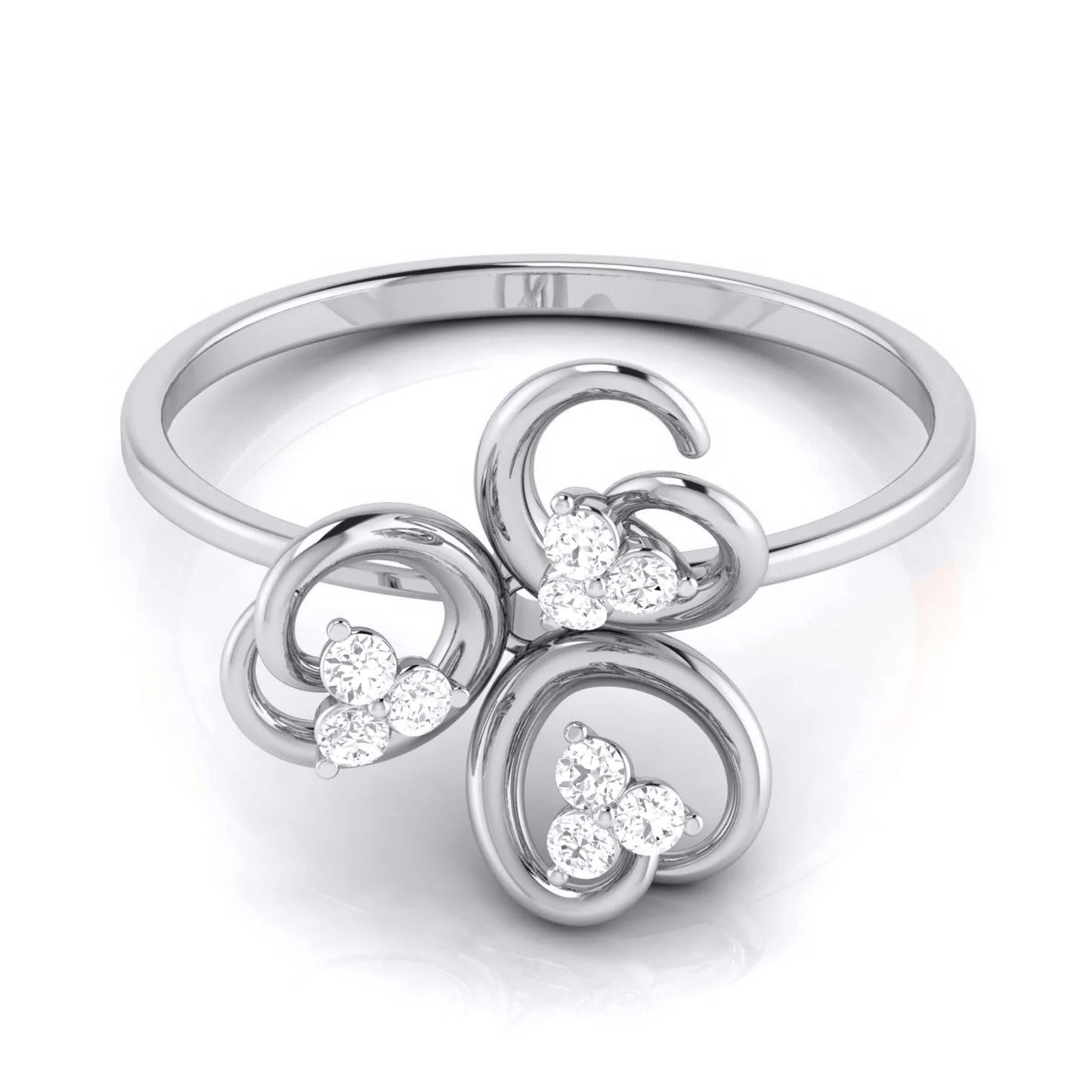 Clover Lab Diamond Ring