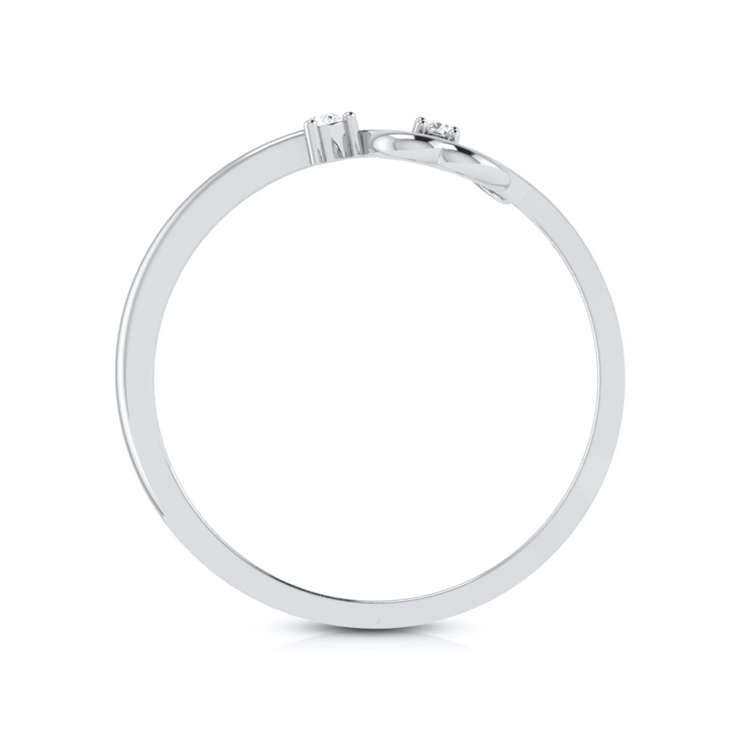Warm Lab Diamond Ring