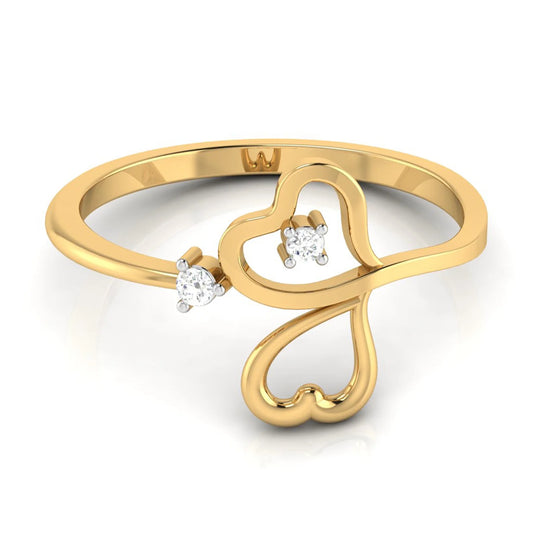 Warm Lab Diamond Ring