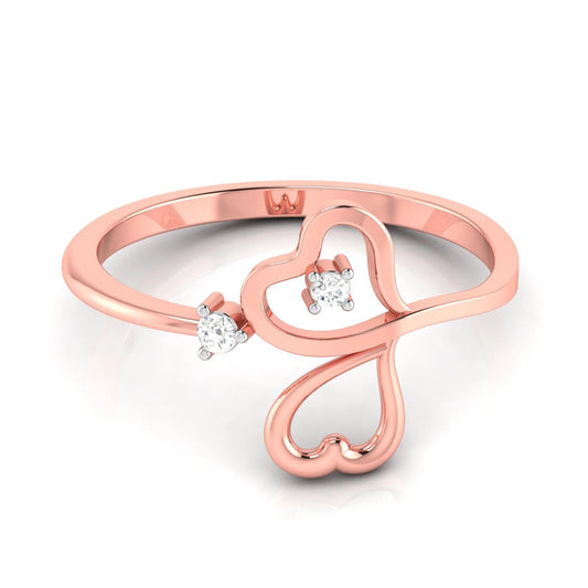 Warm Lab Diamond Ring