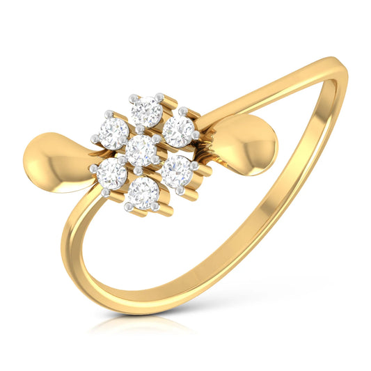 Bow Lab Diamond Ring