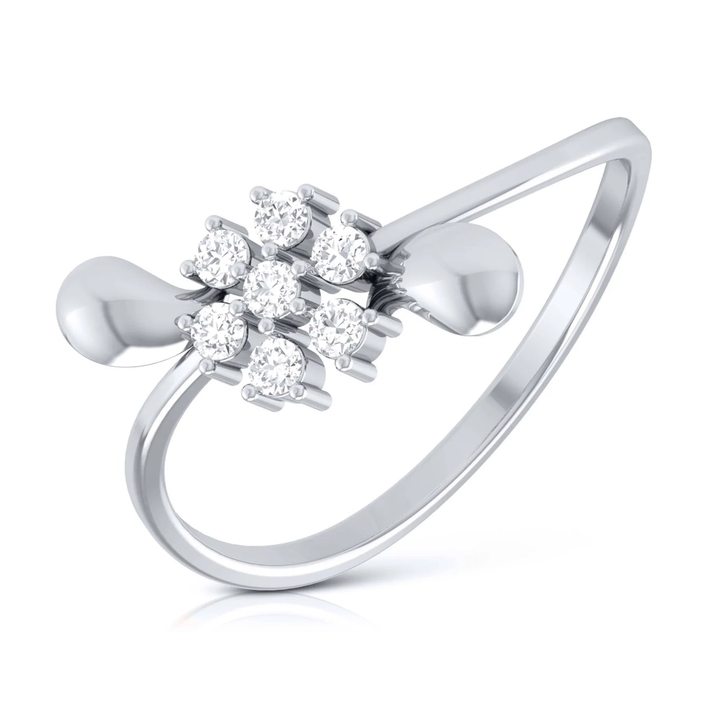 Bow Lab Diamond Ring