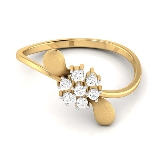 Bow Lab Diamond Ring