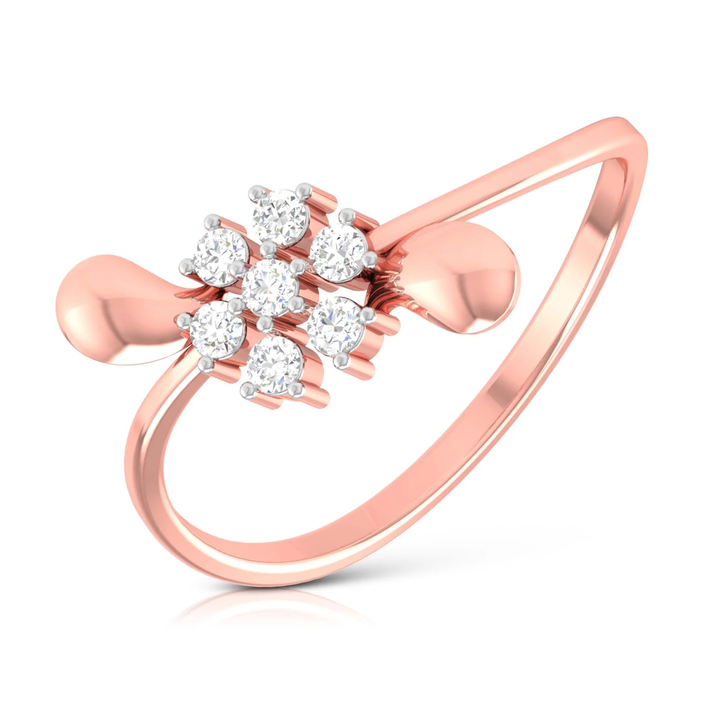 Bow Lab Diamond Ring