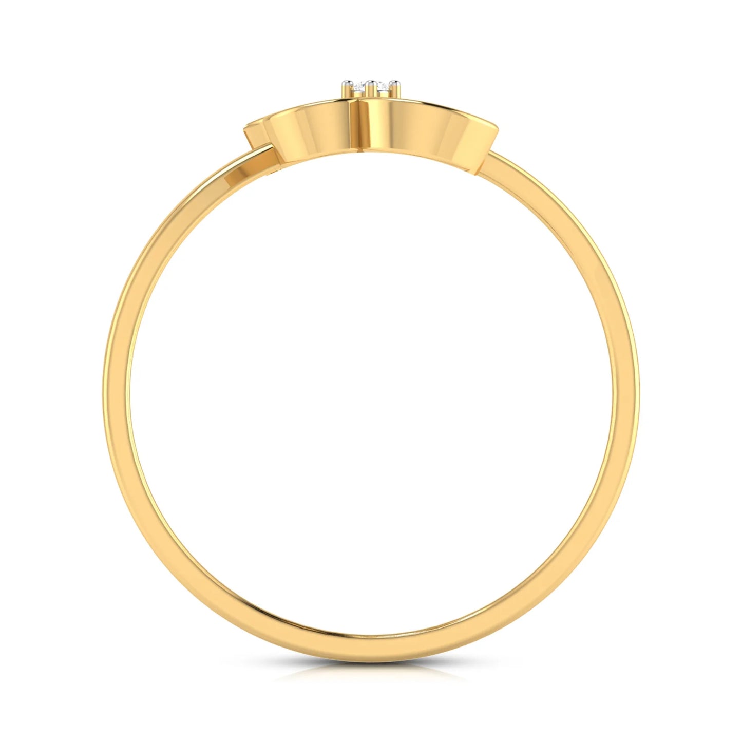 Butterfly Lab Diamond Ring