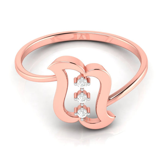 Butterfly Lab Diamond Ring