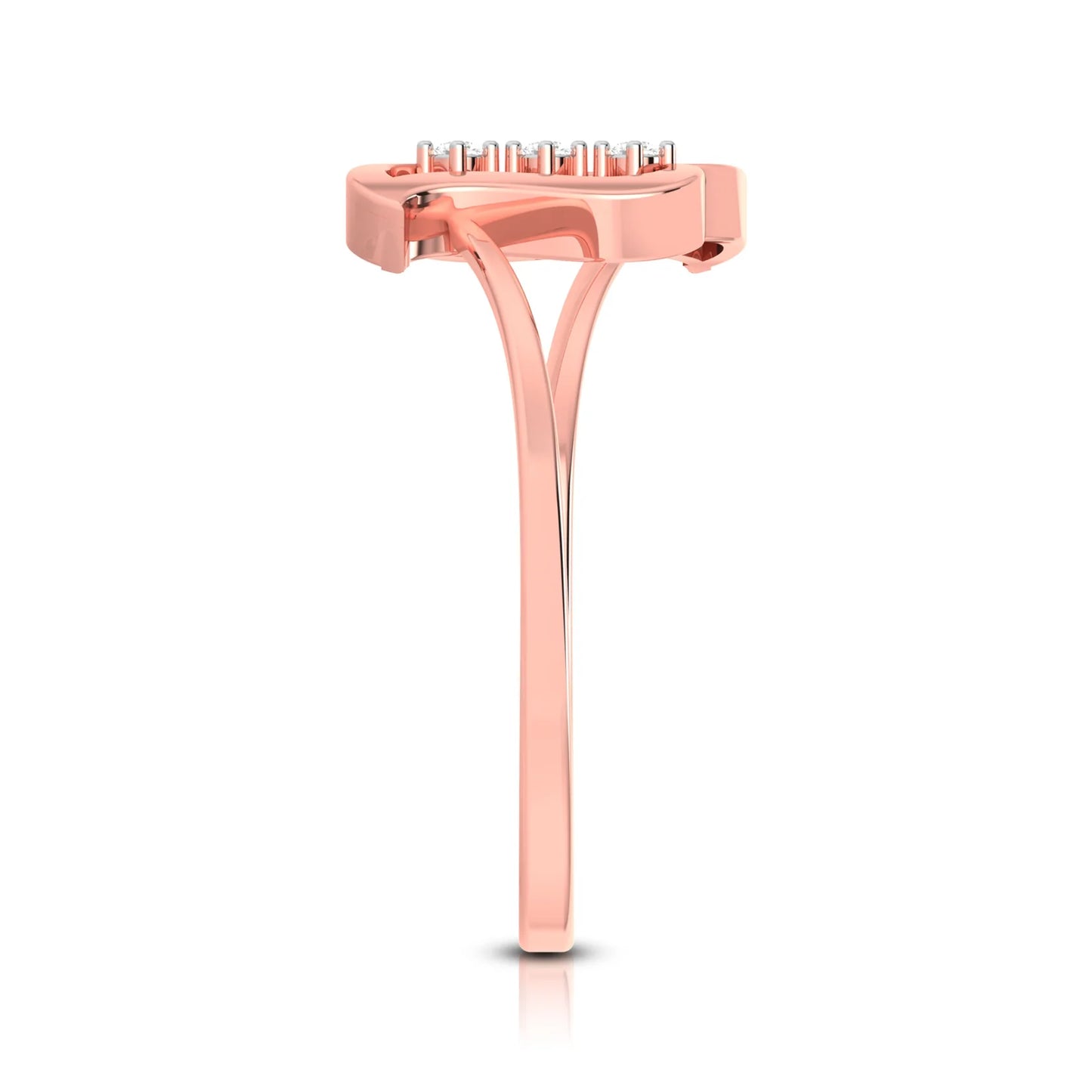 Butterfly Lab Diamond Ring