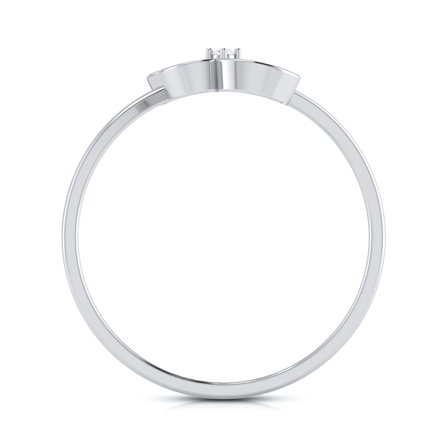 Butterfly Lab Diamond Ring