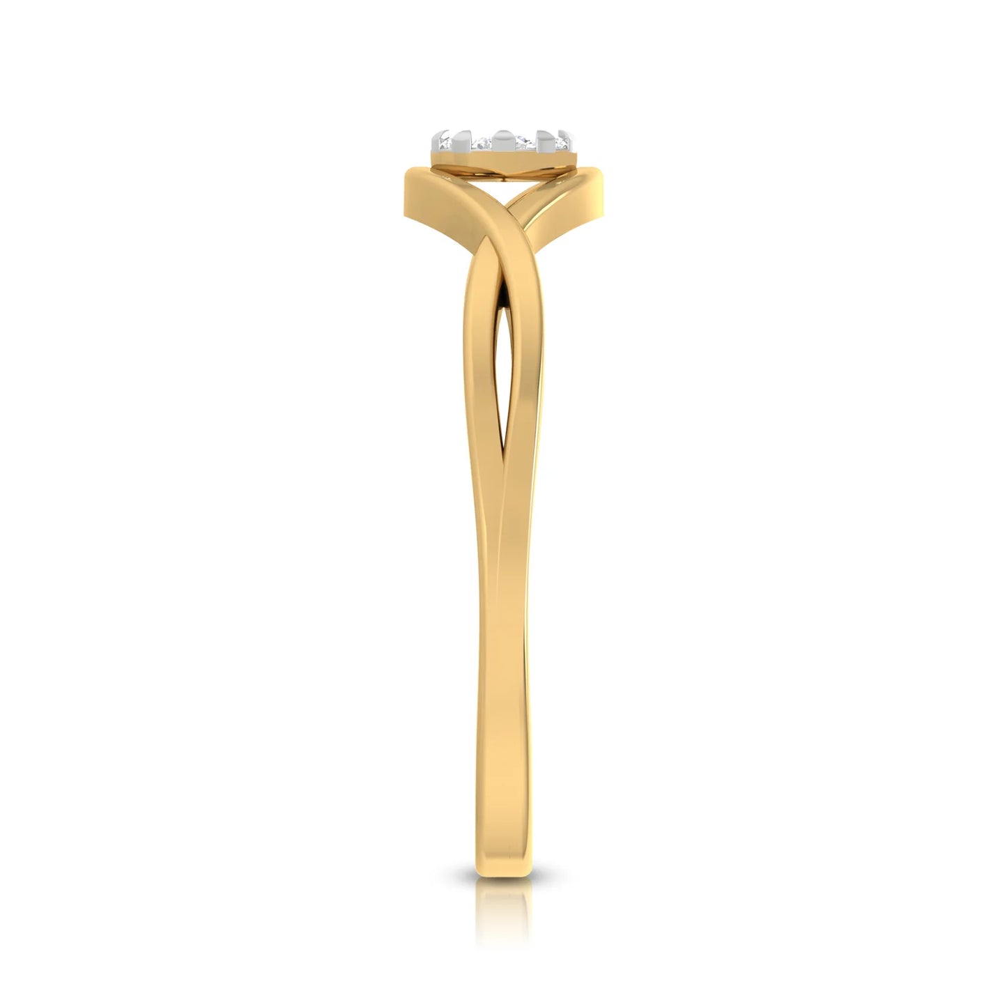 Augen Lab Diamond Ring