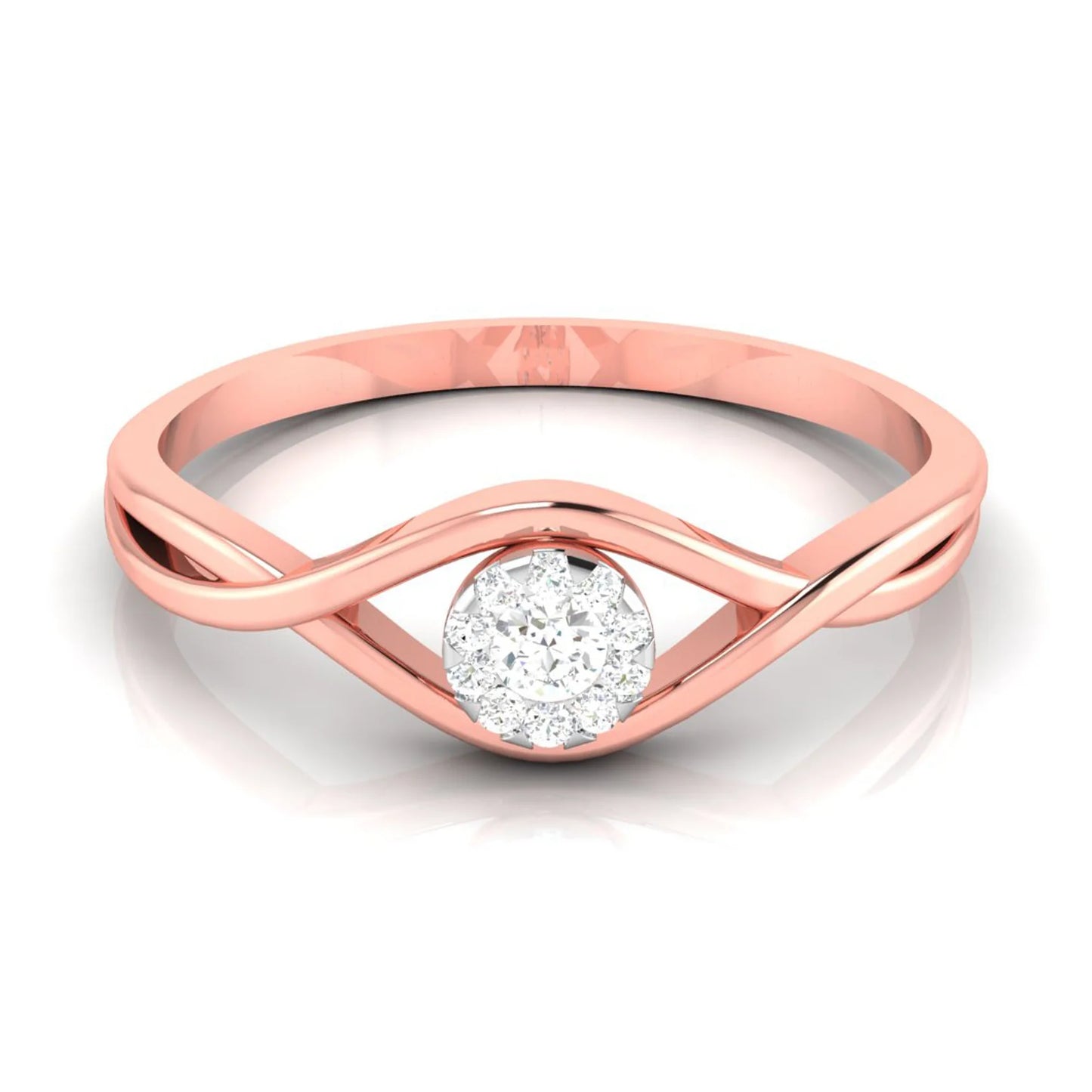 Augen Lab Diamond Ring