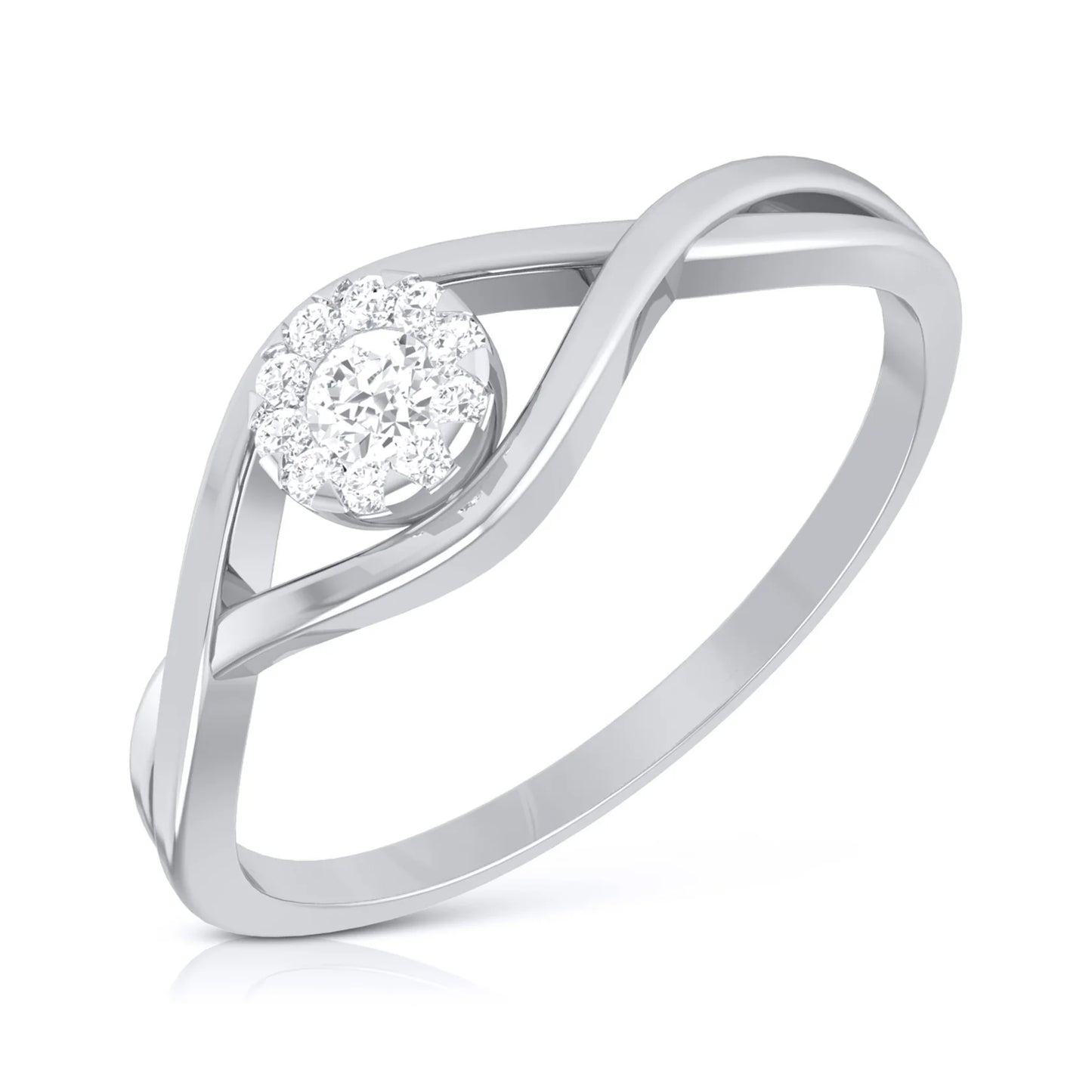 Augen Lab Diamond Ring