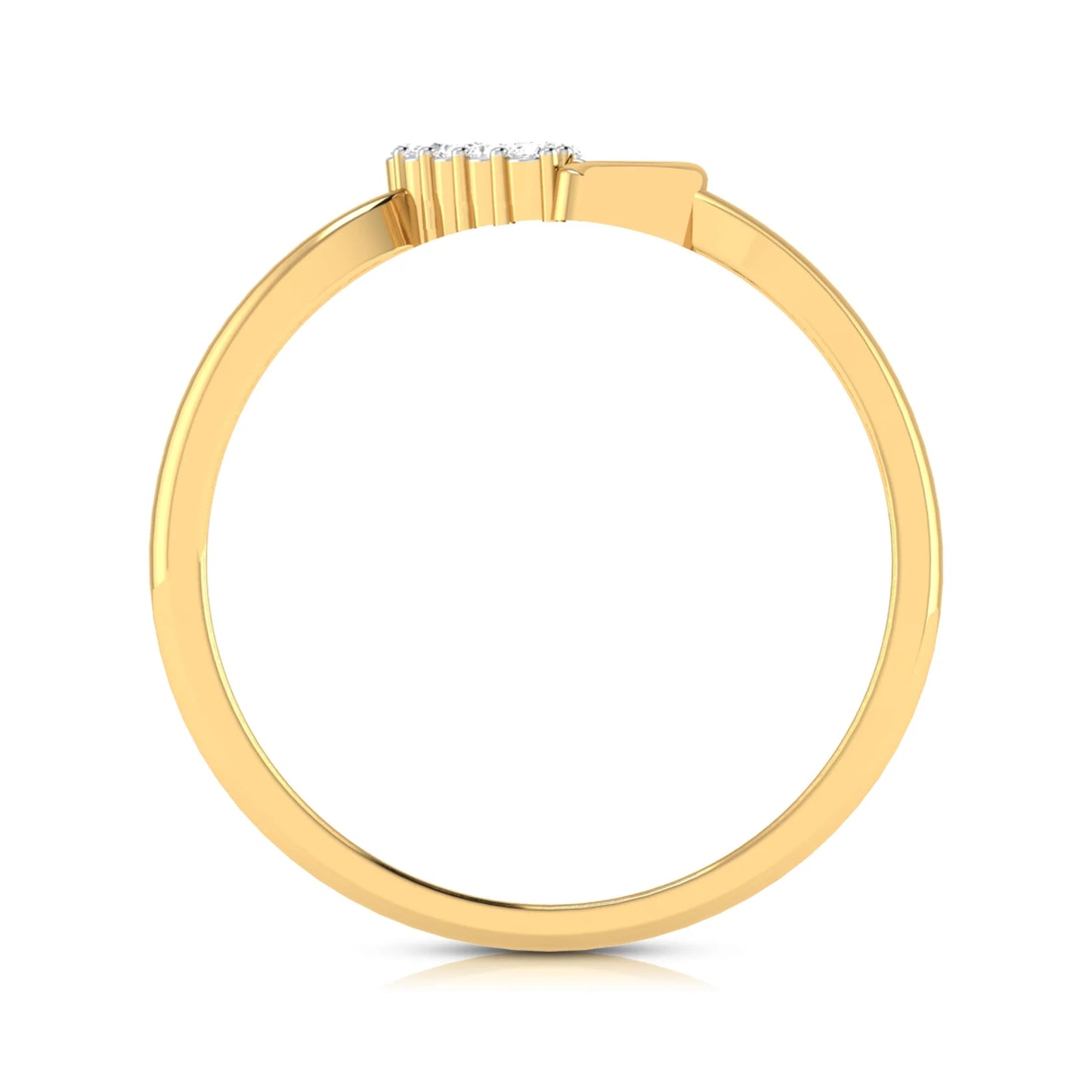 Fraction Lab Diamond Ring