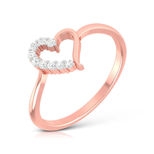 Fraction Lab Diamond Ring