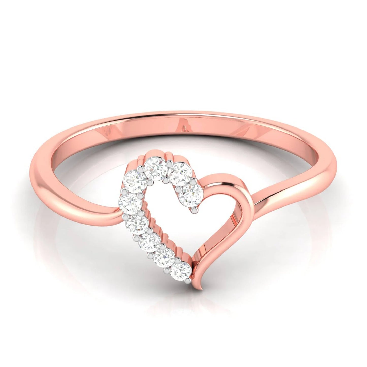 Fraction Lab Diamond Ring
