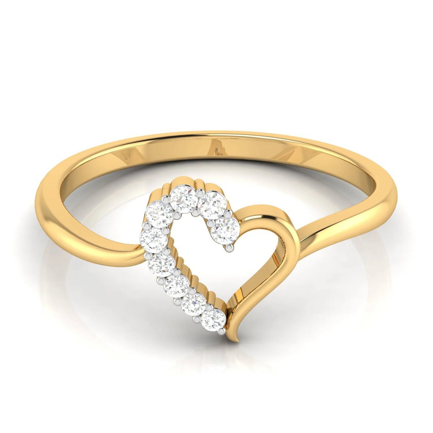 Fraction Lab Diamond Ring