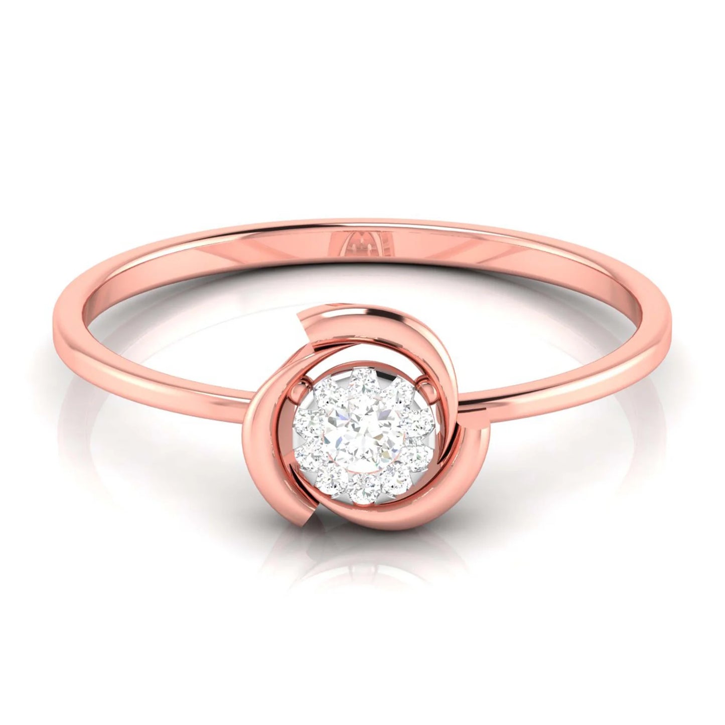 Aggregate Lab Diamond Ring