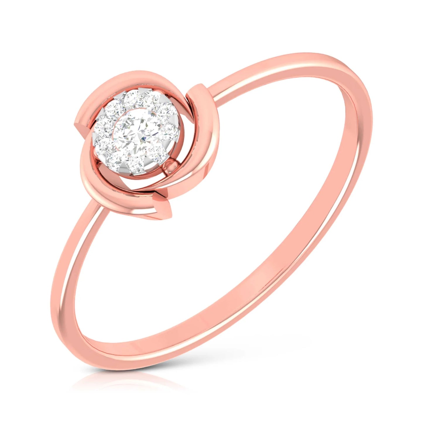 Aggregate Lab Diamond Ring