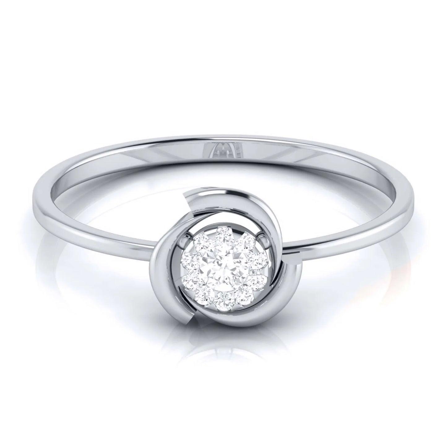Aggregate Lab Diamond Ring