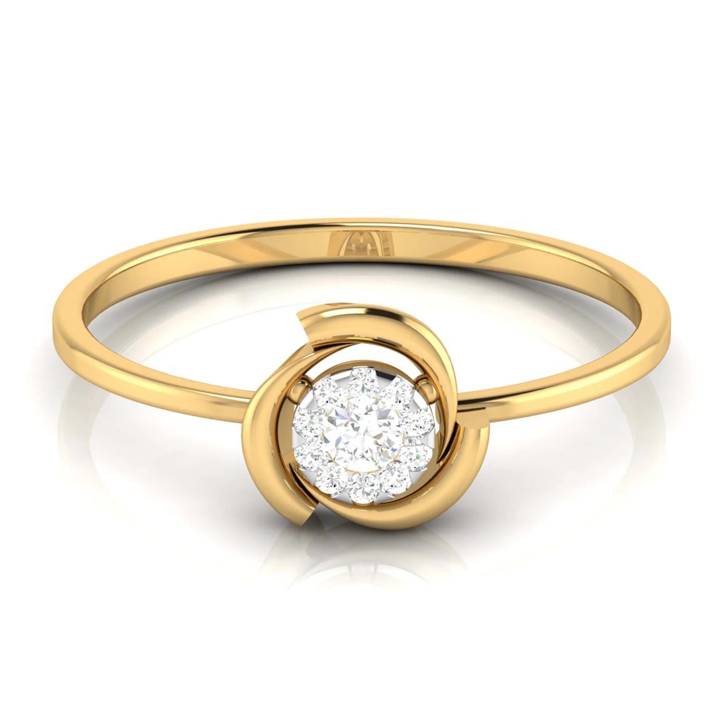 Aggregate Lab Diamond Ring