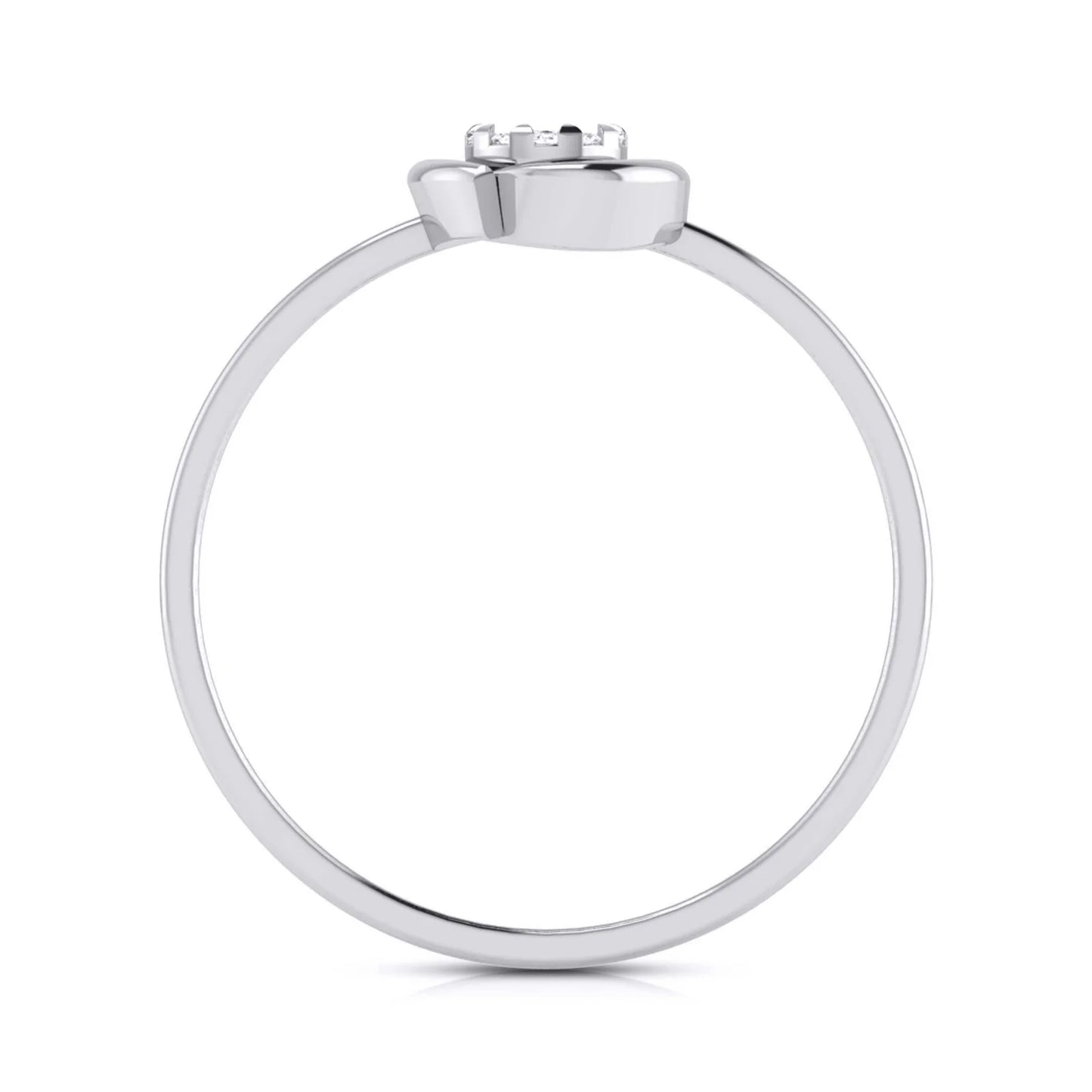 Aggregate Lab Diamond Ring