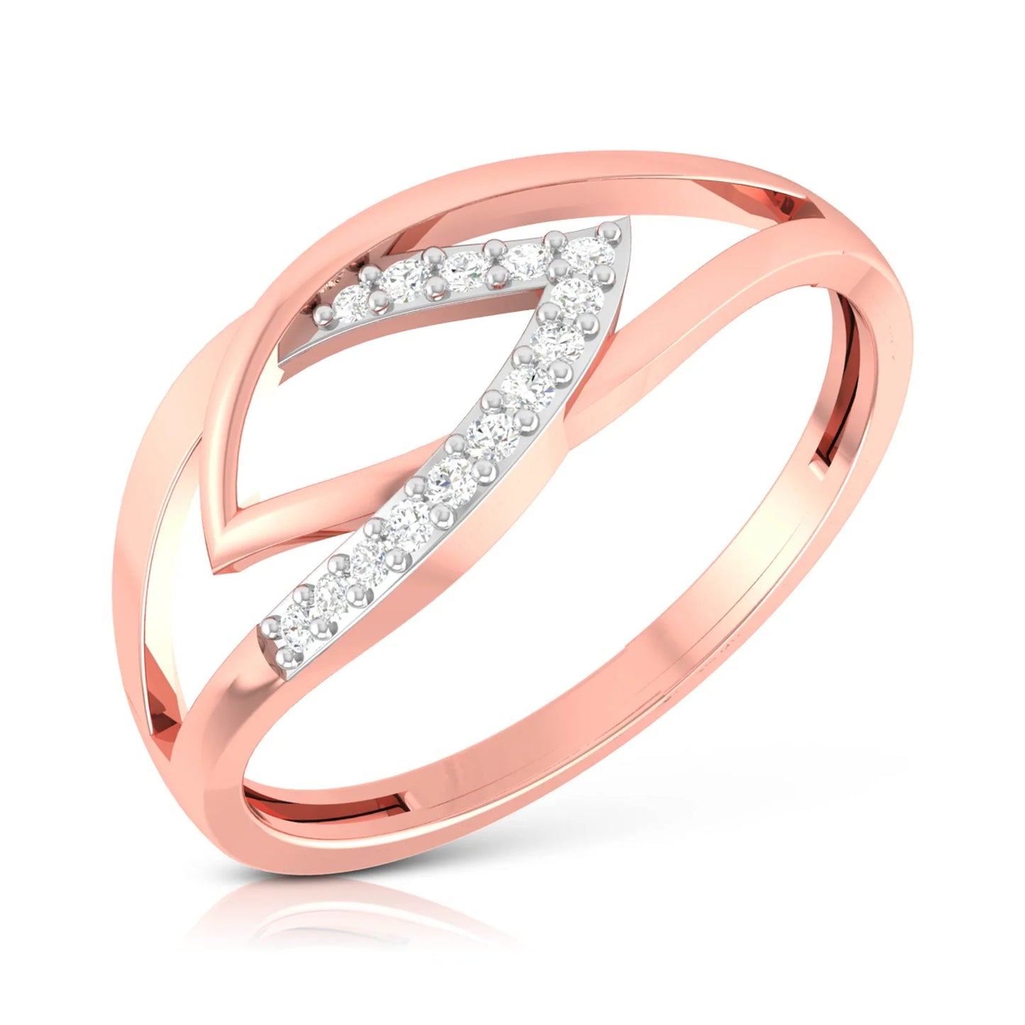 Convolute Lab Diamond Ring
