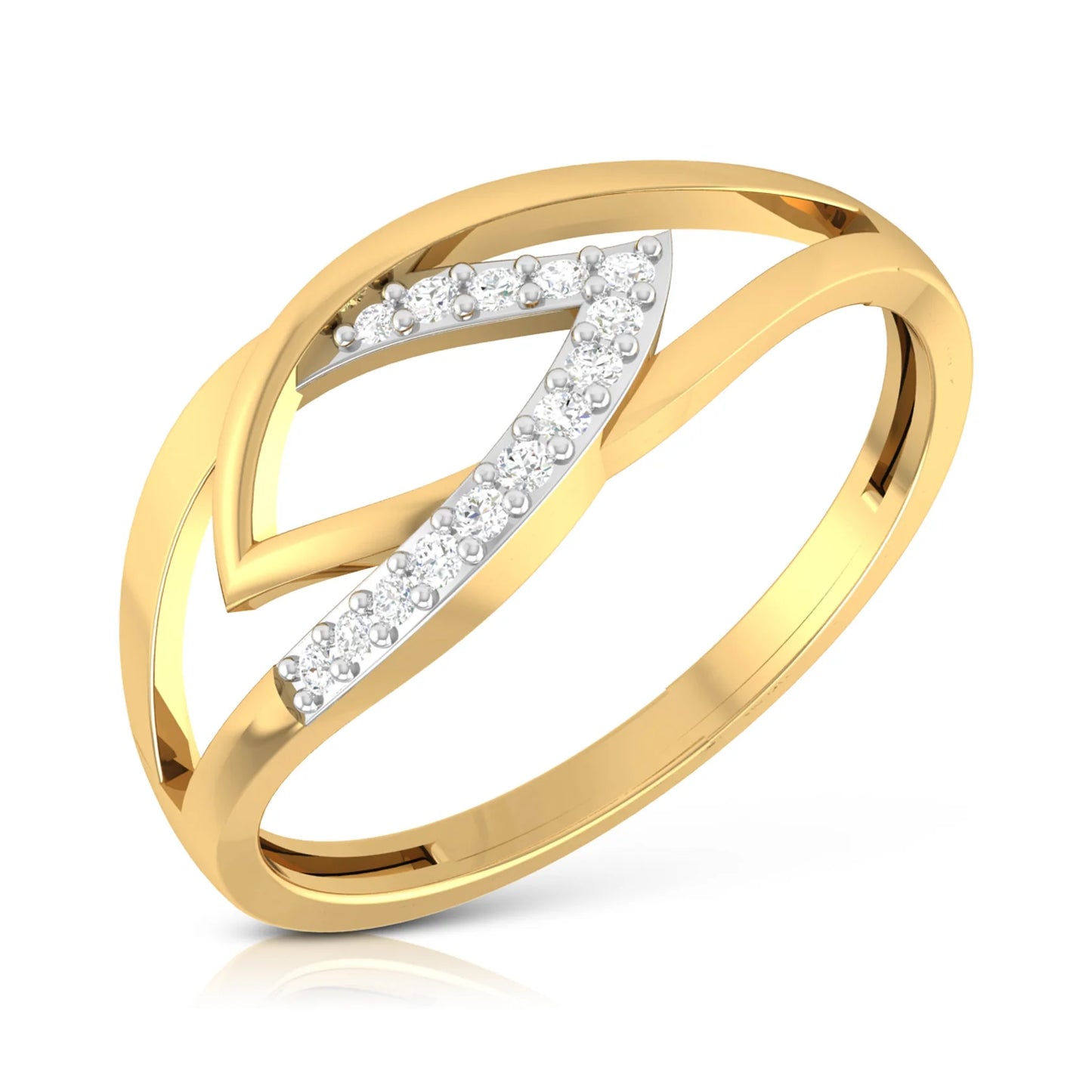 Convolute Lab Diamond Ring