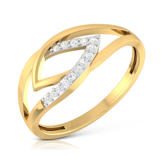 Convolute Lab Diamond Ring