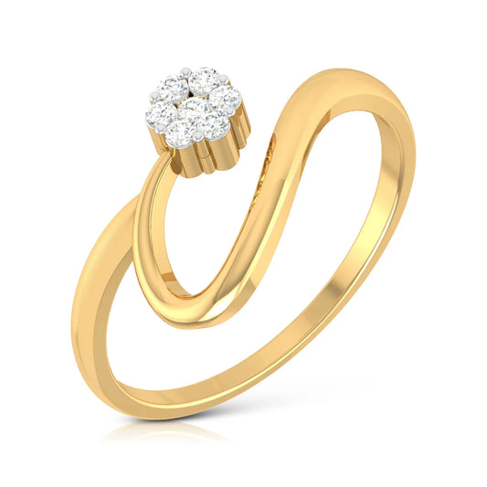 Boho Lab Diamond Ring
