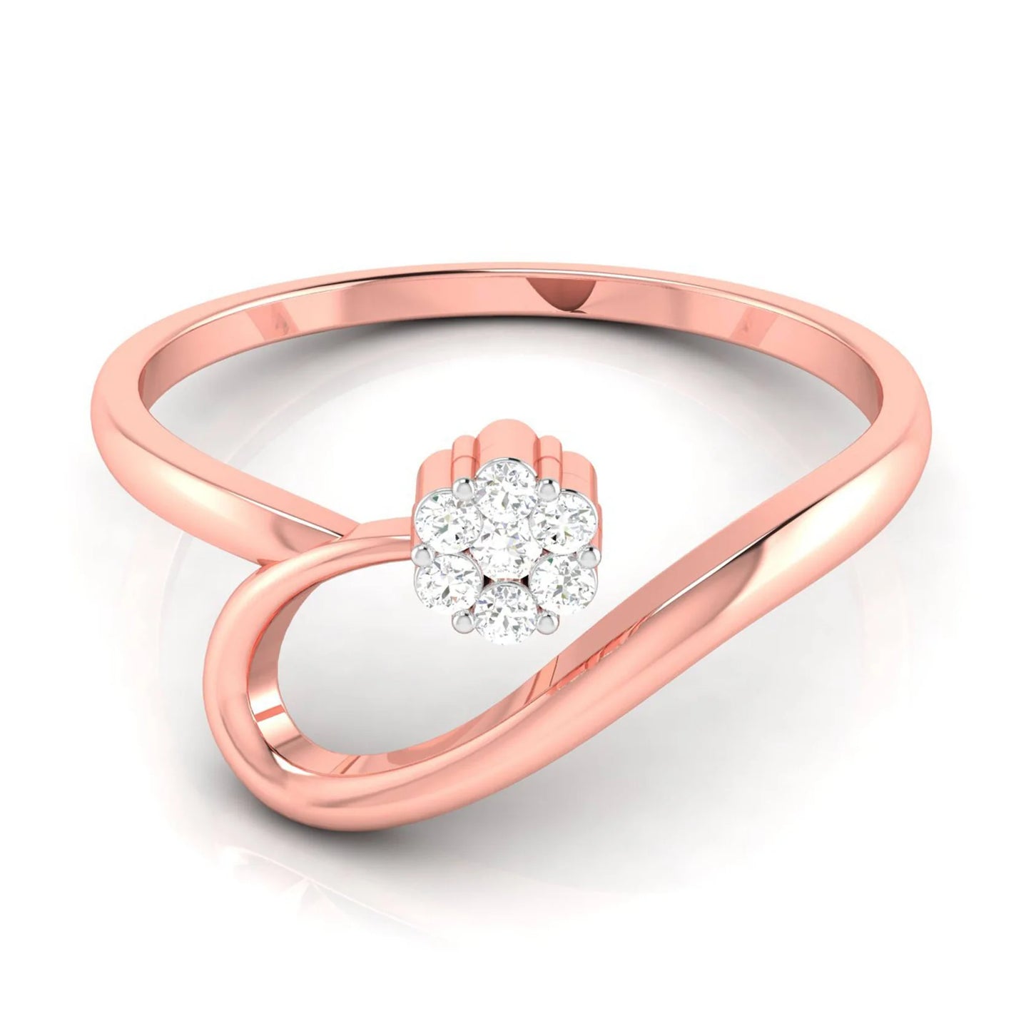 Boho Lab Diamond Ring