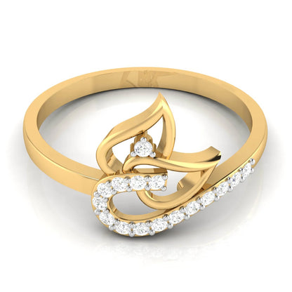 Needle Lab Diamond Ring