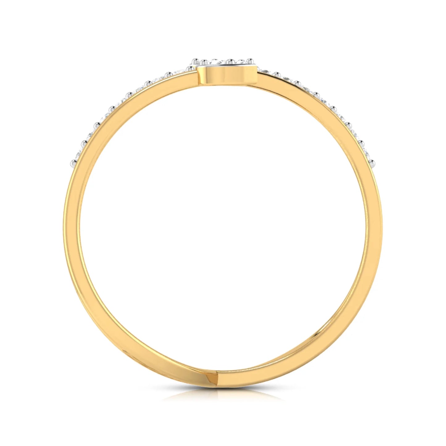 Polypody Lab Diamond Ring