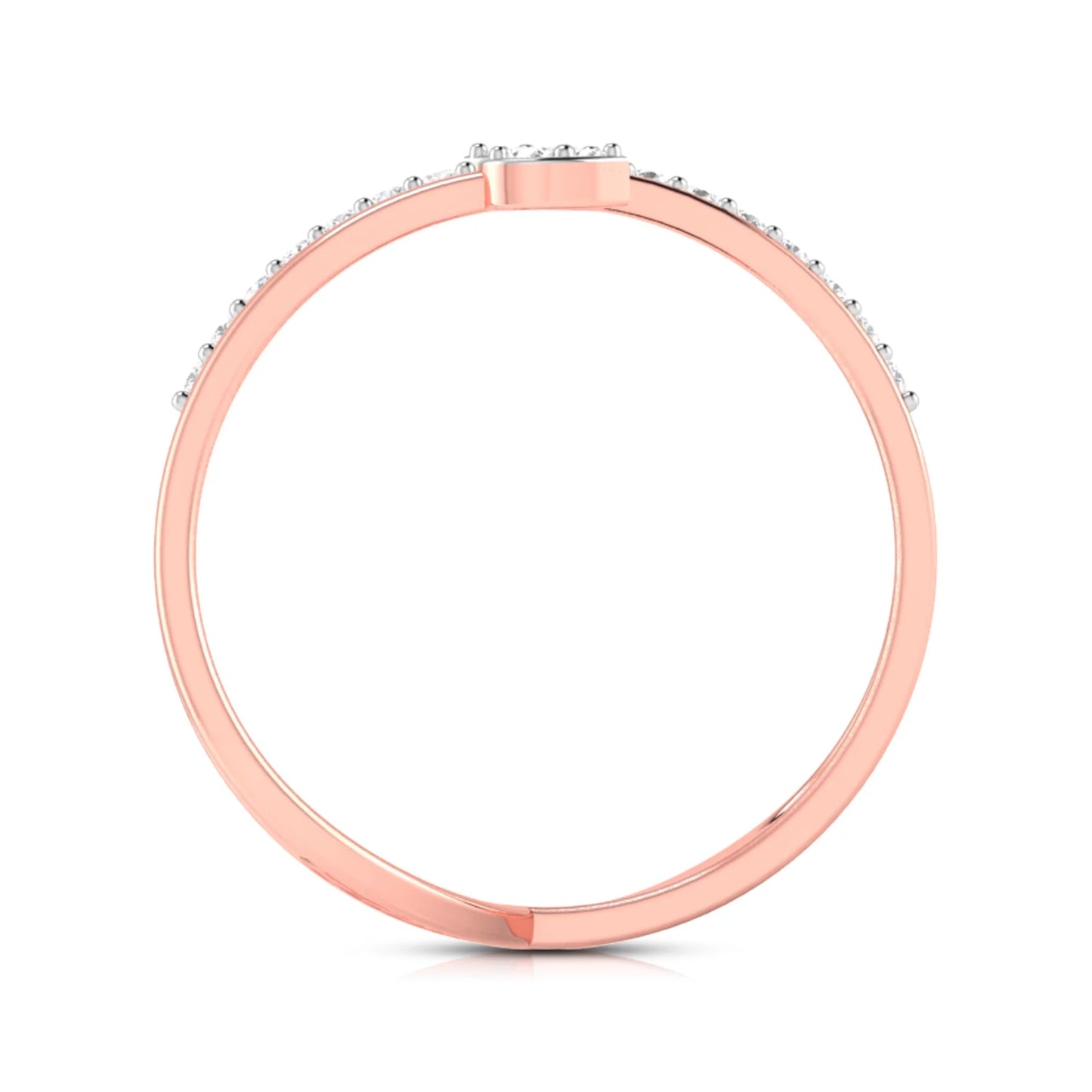 Polypody Lab Diamond Ring