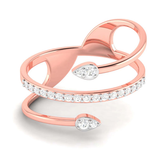 Polypody Lab Diamond Ring