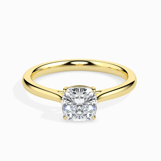 50 Pointer Cushion Lab Diamond Dream Solitaire Ring