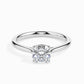 50 Pointer Cushion Lab Diamond Dream Solitaire Ring