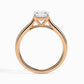 50 Pointer Cushion Lab Diamond Dream Solitaire Ring