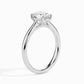 50 Pointer Oval Lab Diamond Evelyn Solitaire Ring