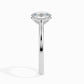 50 Pointer Oval Lab Diamond Evelyn Solitaire Ring